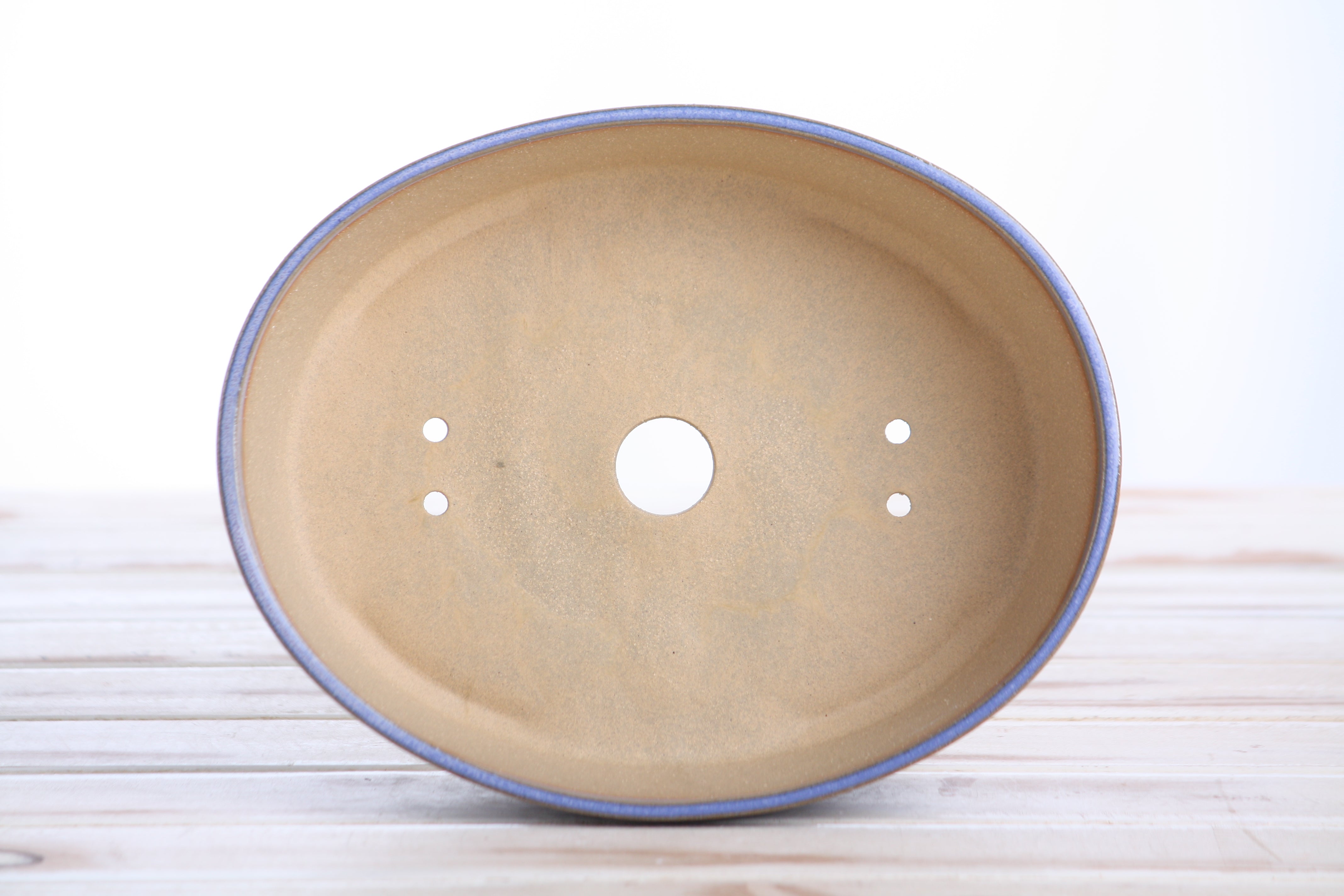 Willow Bonsai Ceramics Oval A Bonsai Pot 8 Inch – Denim