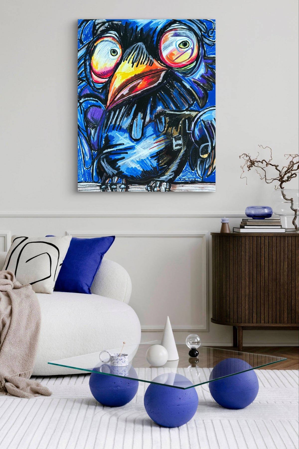 Edgar The Crow - Art Prints detail image - Resin Society