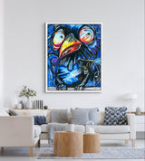 Edgar The Crow - Art Prints detail image - Resin Society