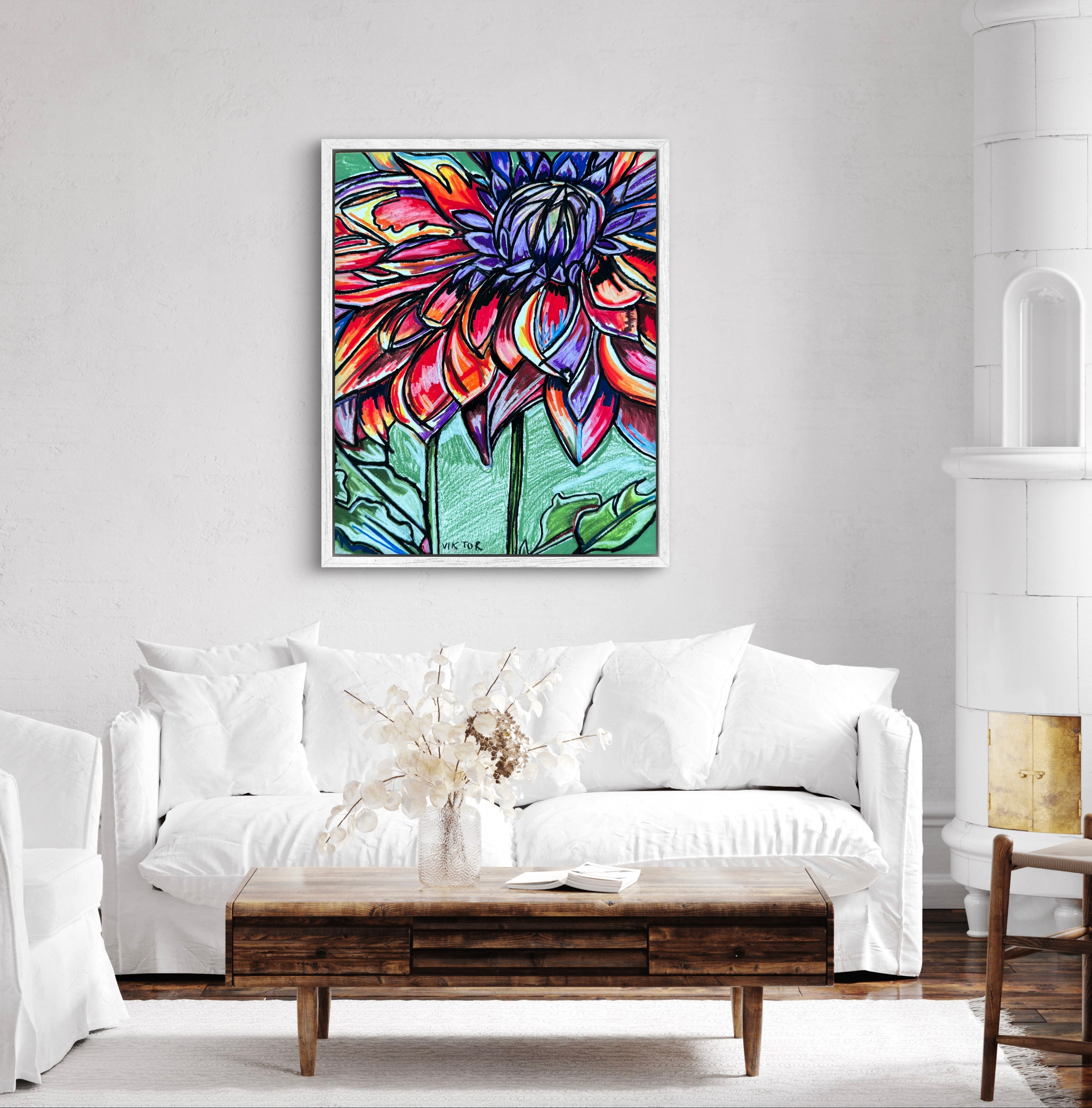 Dahlia - Art Prints detail image - Resin Society