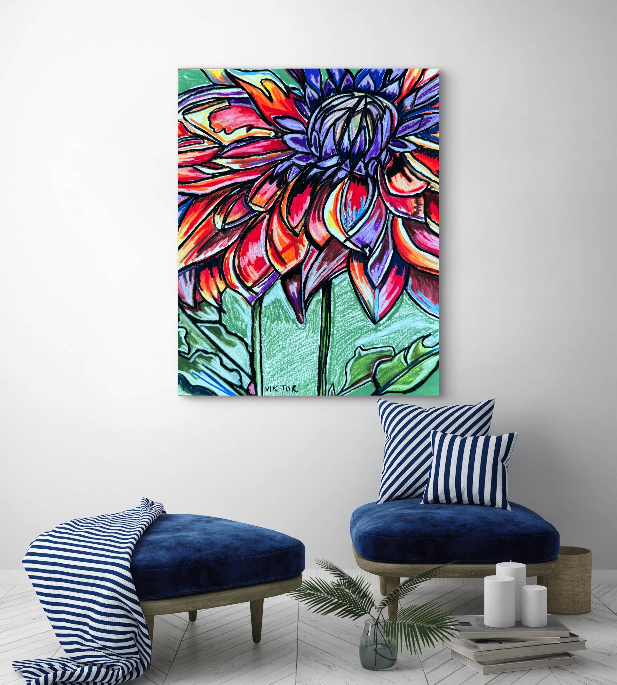 Dahlia - Art Prints detail image - Resin Society