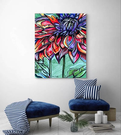 Dahlia - Art Prints detail image - Resin Society