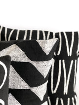 Sadza Circles Pillow Cover - Ebony Black by Mbare Ltd - product image 3 for Resin Society