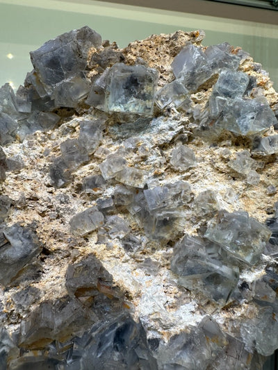 Blue Fluorite on Matrix 1.8 kg
