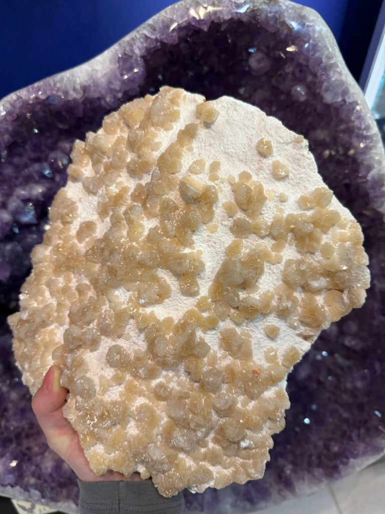 Yellow Orange Heulandite on Mordenite 4 kg by Rare Earth Gallery - product image 6 for Resin Society
