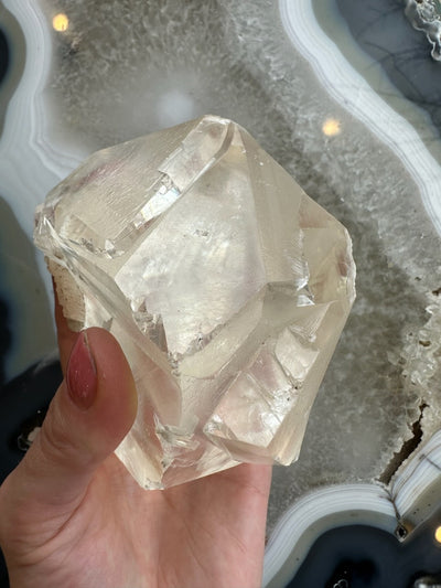 Golden Calcite Crystal from India