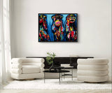 Wise Monkeys - Art Prints detail image - Resin Society