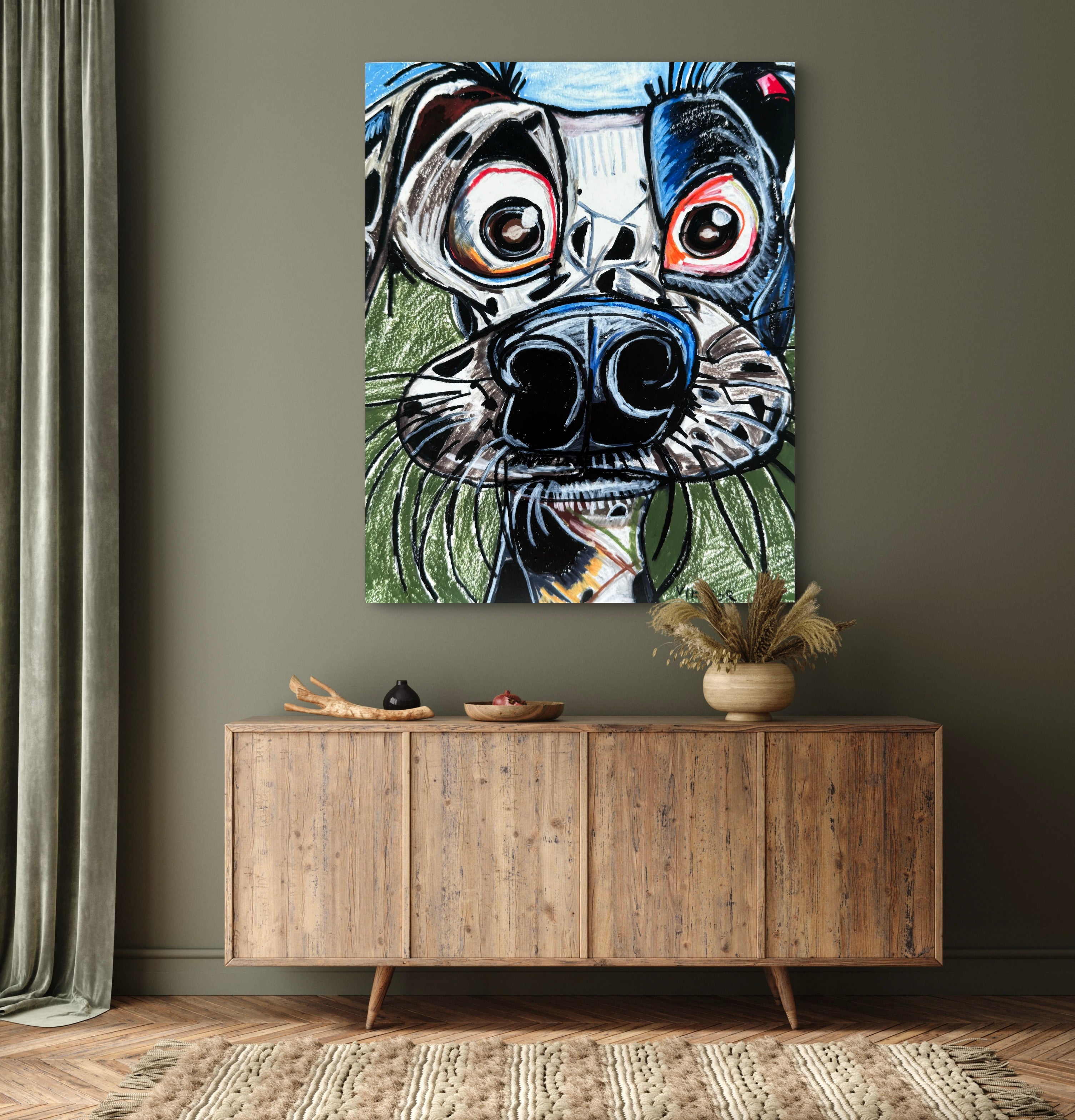 Funny Dalmatian - Art Prints detail image - Resin Society