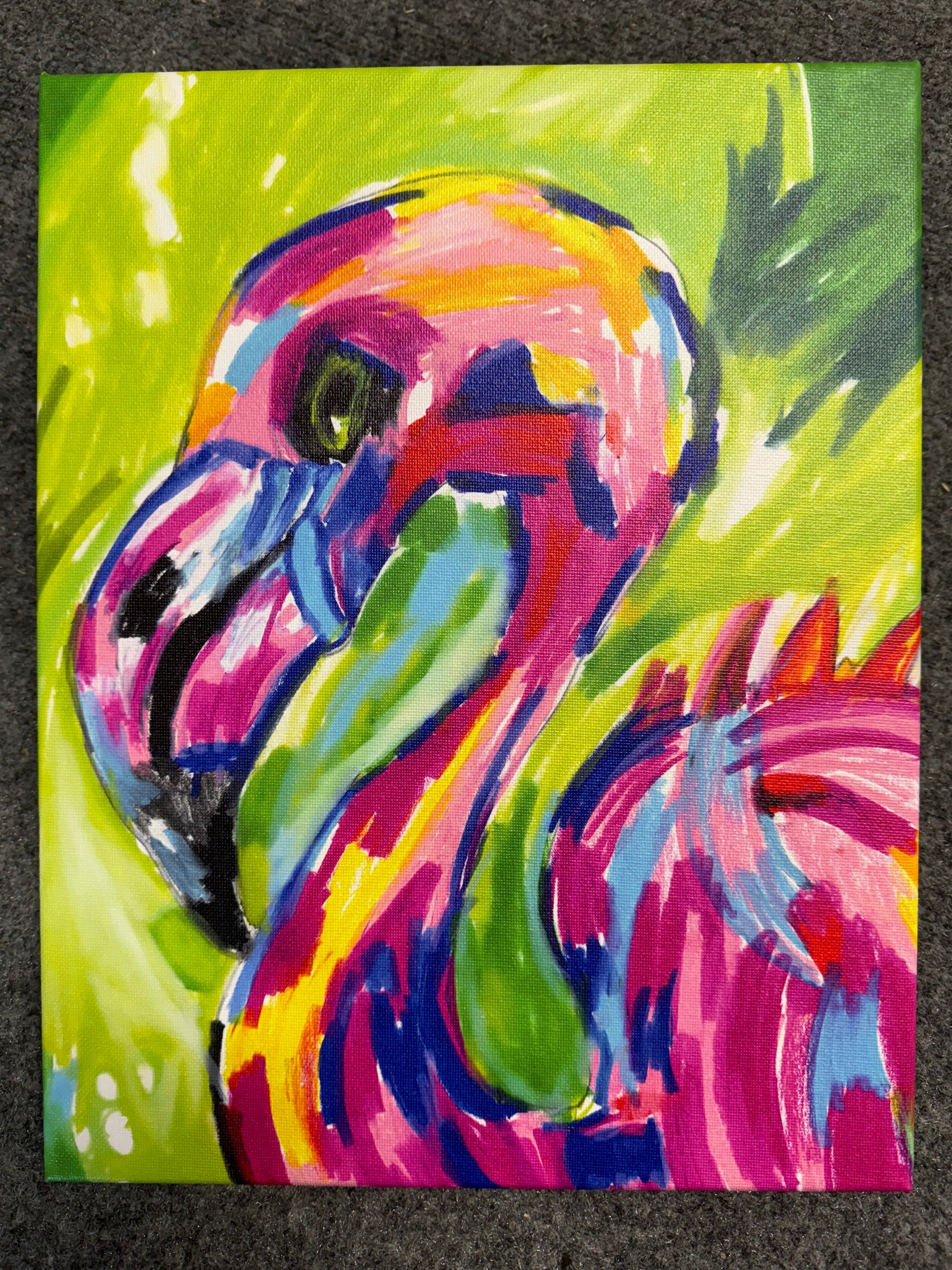 Pink Flamingo - Art Prints detail image - Resin Society