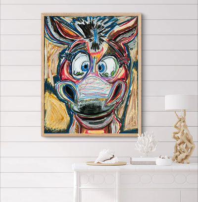 Mister Ed the Donkey - Art Prints detail image - Resin Society