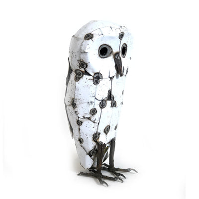 Snowy White Owls - Recycled Metal by Mbare Ltd - product image 5 for Resin Society