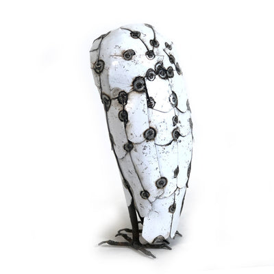 Snowy White Owls - Recycled Metal by Mbare Ltd - product image 6 for Resin Society