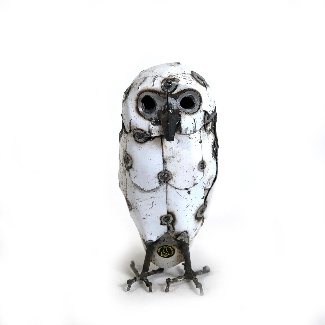 Snowy White Owls - Recycled Metal by Mbare Ltd - product image 3 for Resin Society