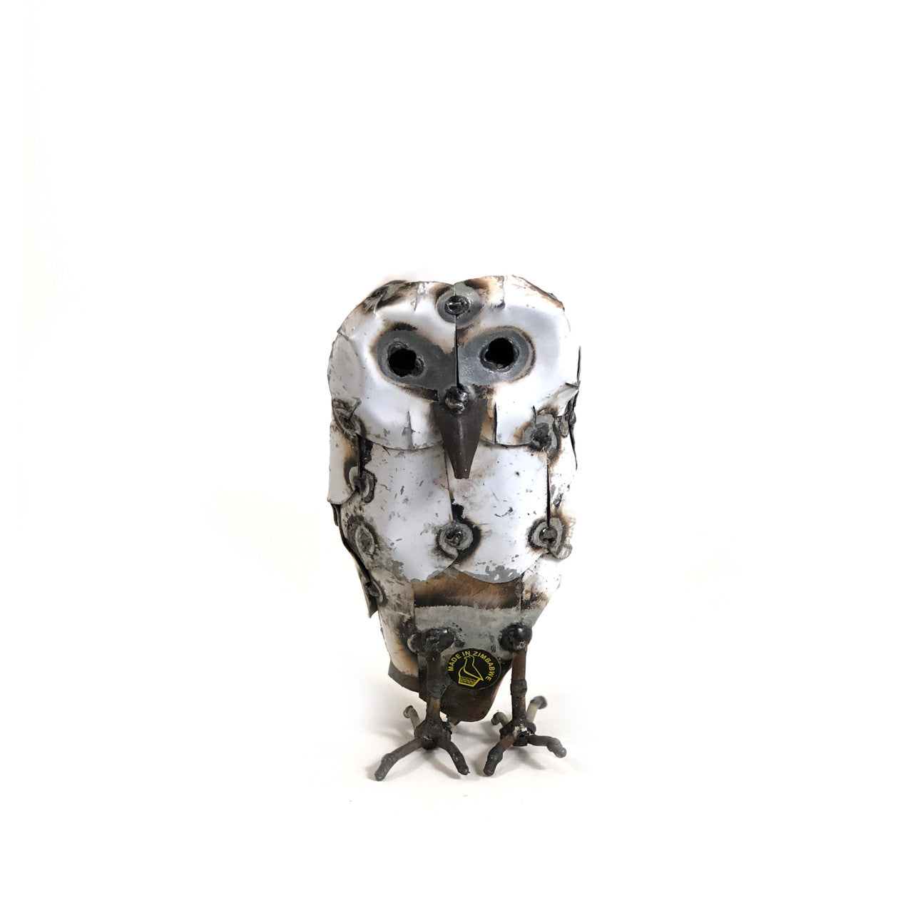 Snowy White Owls - Recycled Metal by Mbare Ltd - product image 4 for Resin Society