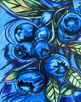 Beautifully Blue - Art Prints by Vichy's Art - Resin Society