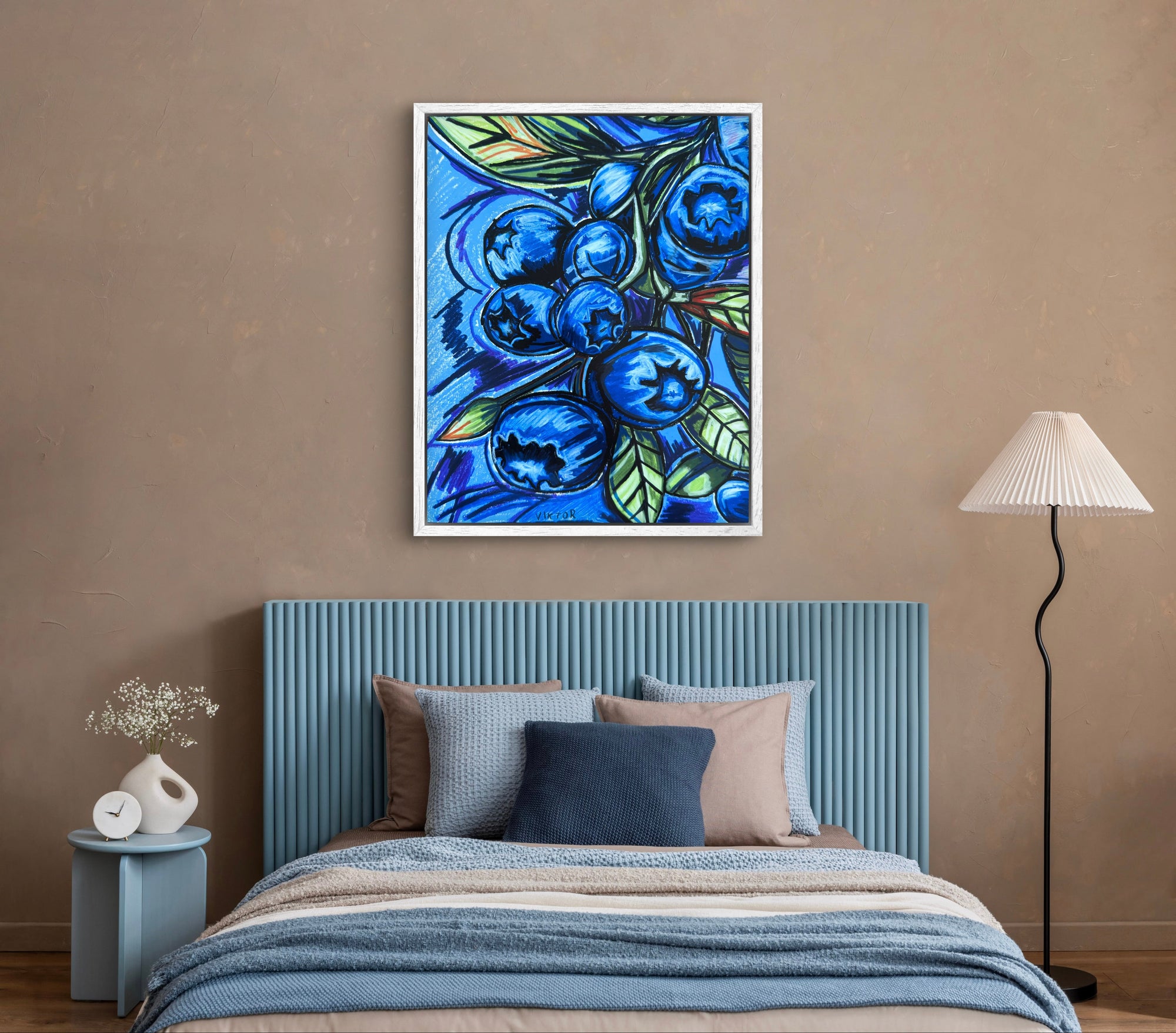 Beautifully Blue - Art Prints detail image - Resin Society