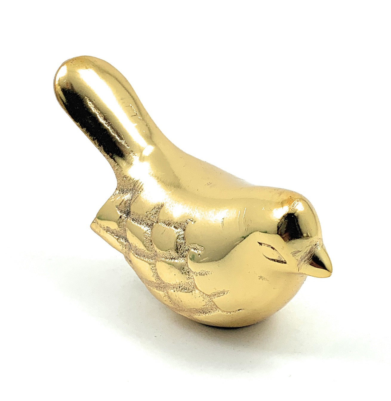 Vibhsa Bird Figurines Symbols of Health & Happiness (Golden Rustic)
