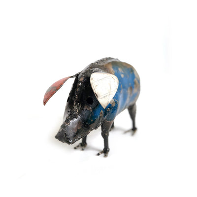 Cute Piggy - Colorful Recycled Metal by Mbare Ltd - product image 8 for Resin Society