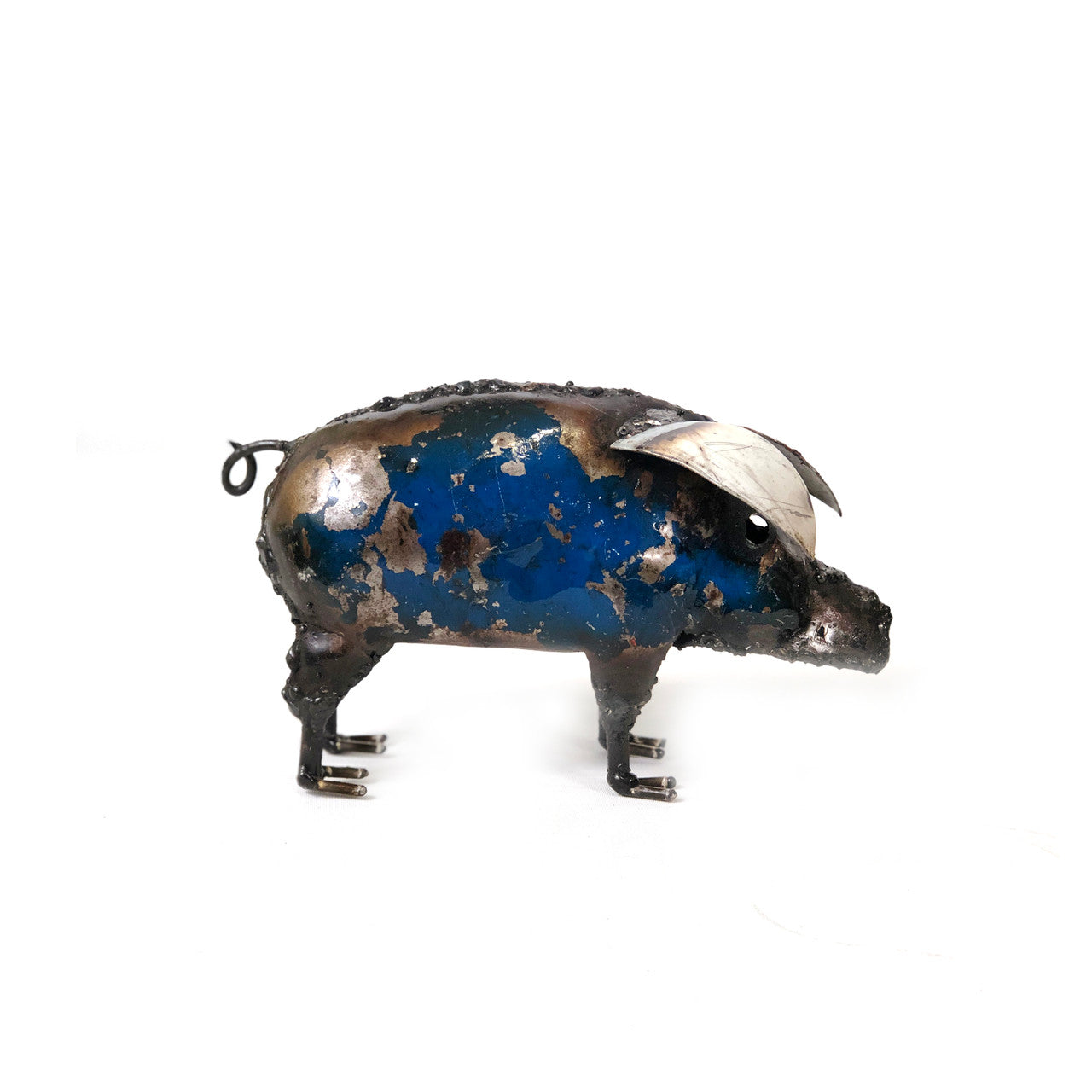 Cute Piggy - Colorful Recycled Metal by Mbare Ltd - product image 5 for Resin Society