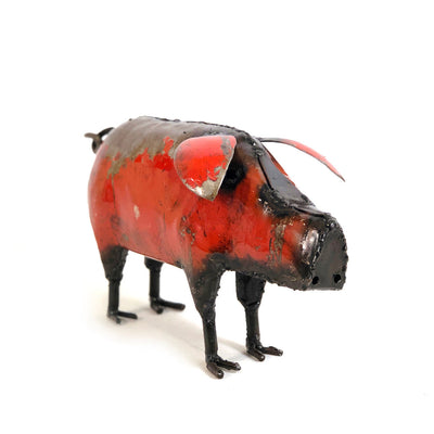 Cute Piggy - Colorful Recycled Metal by Mbare Ltd - product image 7 for Resin Society