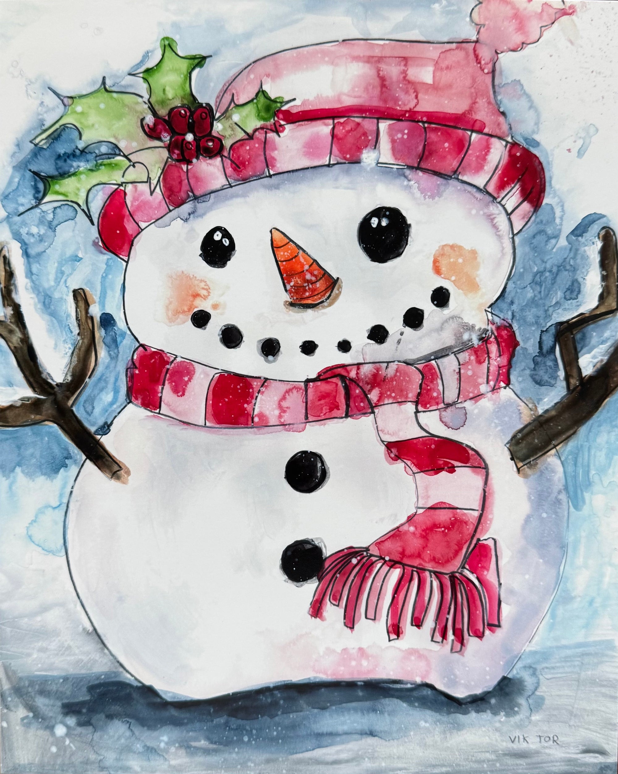 Ice - A - Bella - Art Prints by Vichy's Art - Resin Society