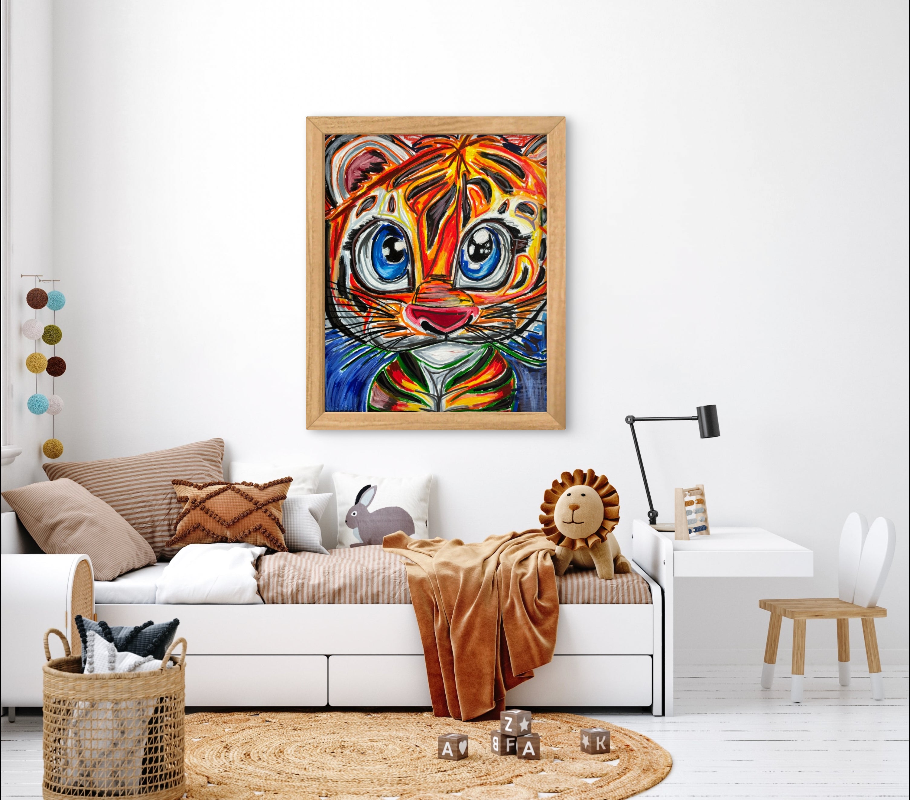 Baby Tiger - Art Prints detail image - Resin Society