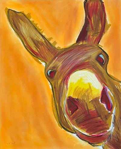 Funny Donkey - Art Prints by Vichy's Art - Resin Society