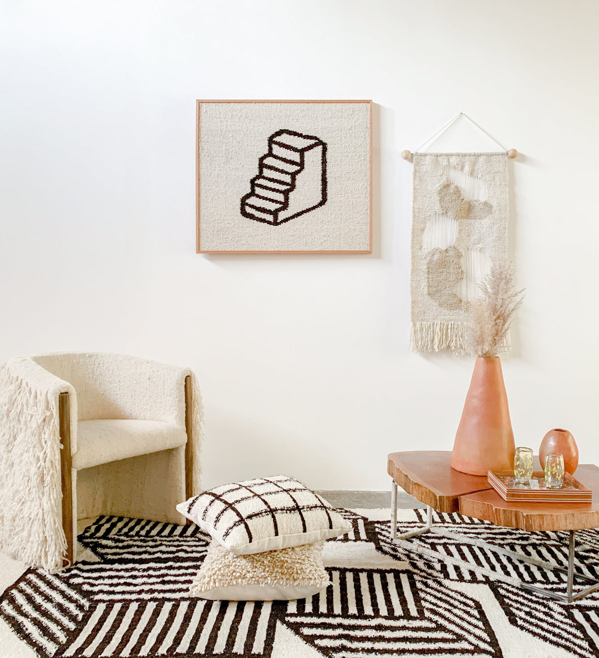 Cubos Wool Rug by Diego Olivero Studio from MESO