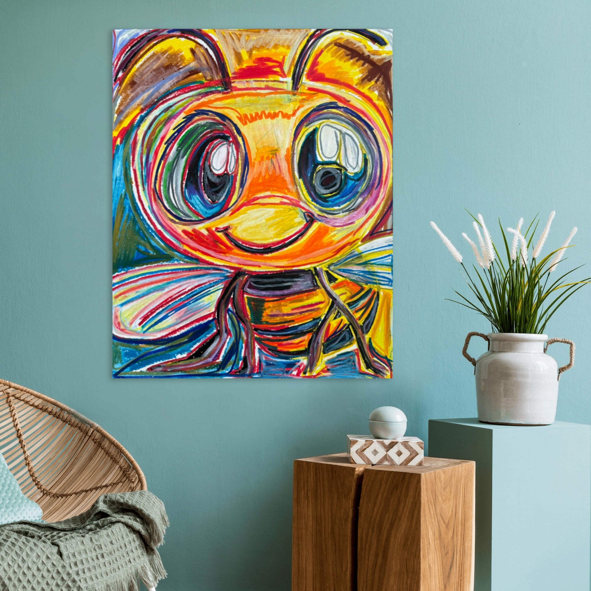 Bumble The Bee - Art Prints detail image - Resin Society