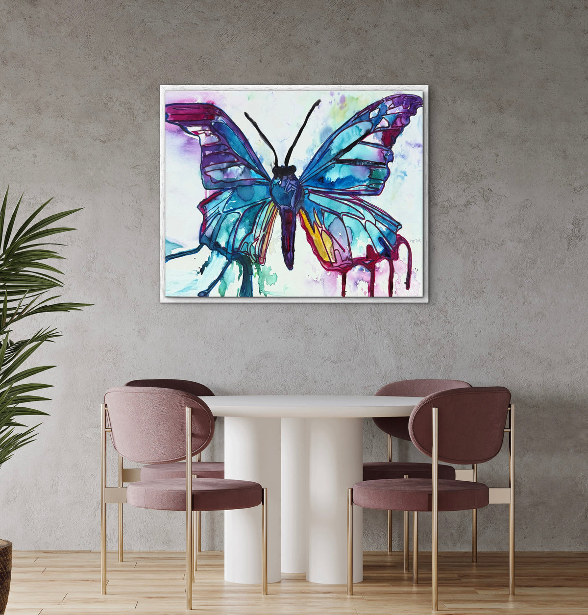 Purple Wings - Art Prints detail image - Resin Society
