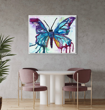 Purple Wings - Art Prints detail image - Resin Society