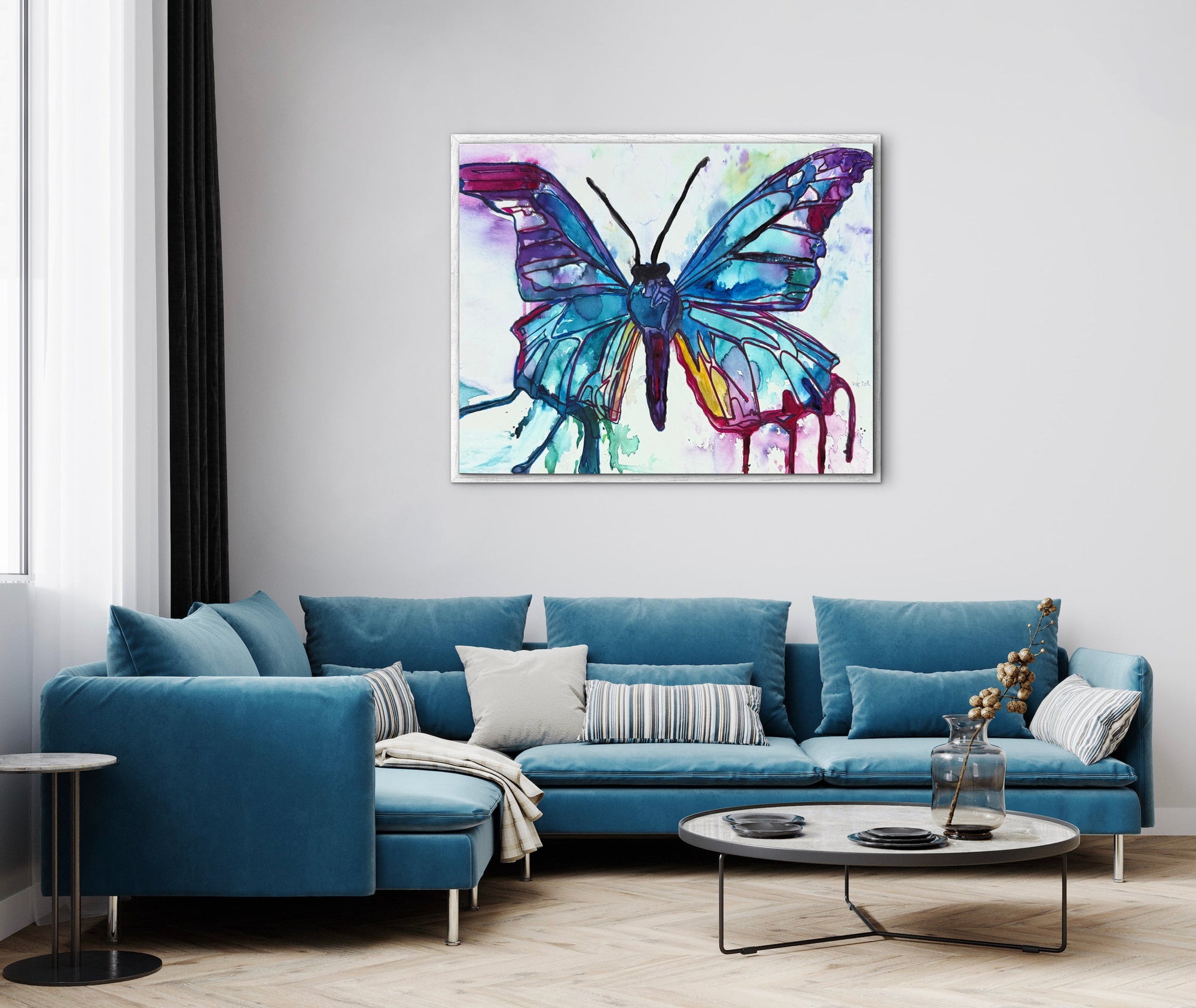 Purple Wings - Art Prints detail image - Resin Society
