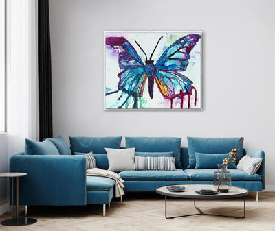 Purple Wings - Art Prints detail image - Resin Society