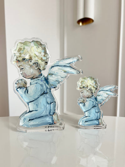 "Tiny Wings II" Angel Acrylic Tabletop Art