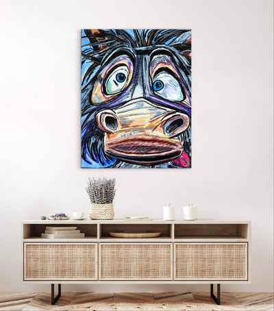 Silly Donkey - Art Prints detail image - Resin Society