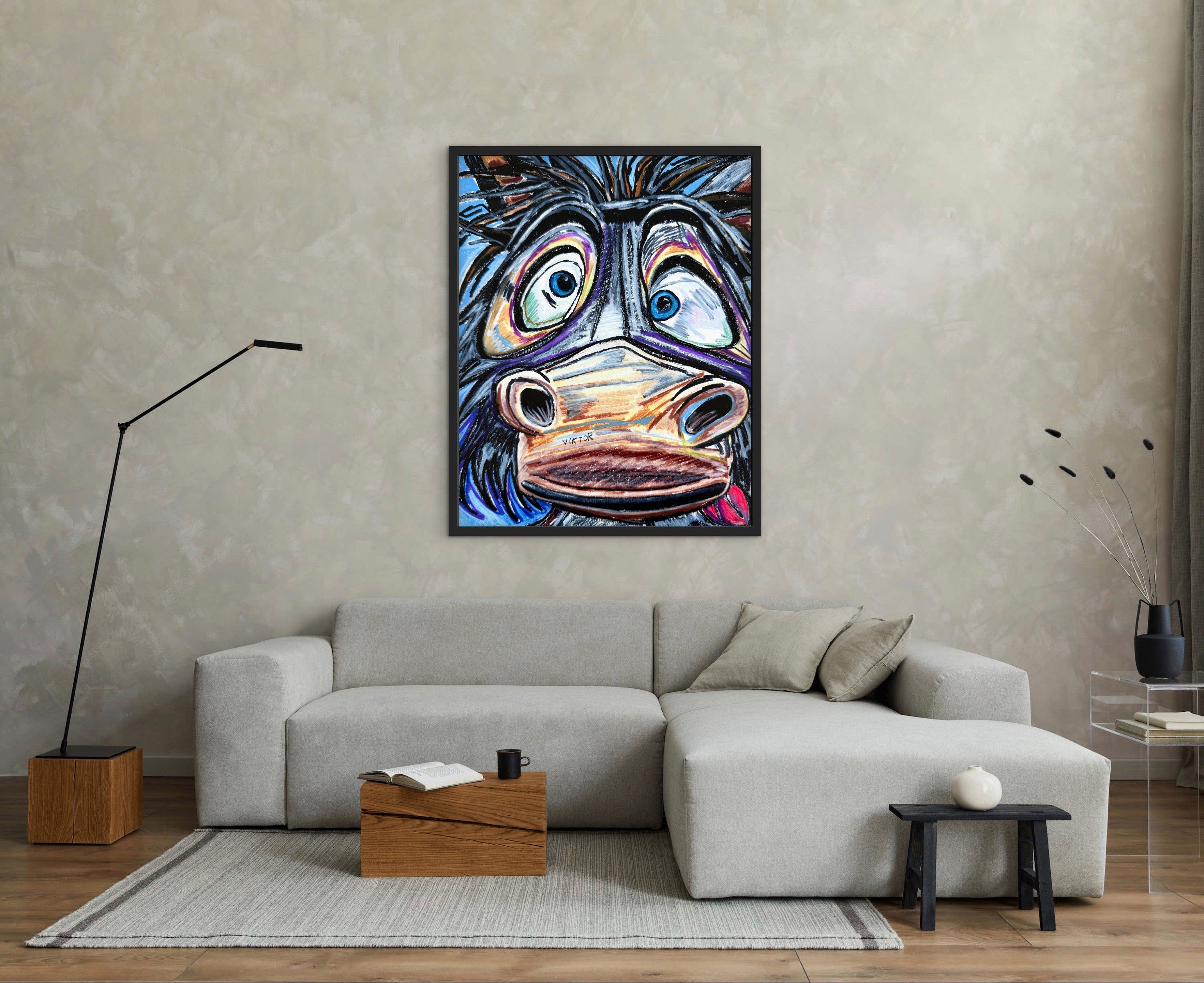 Silly Donkey - Art Prints detail image - Resin Society