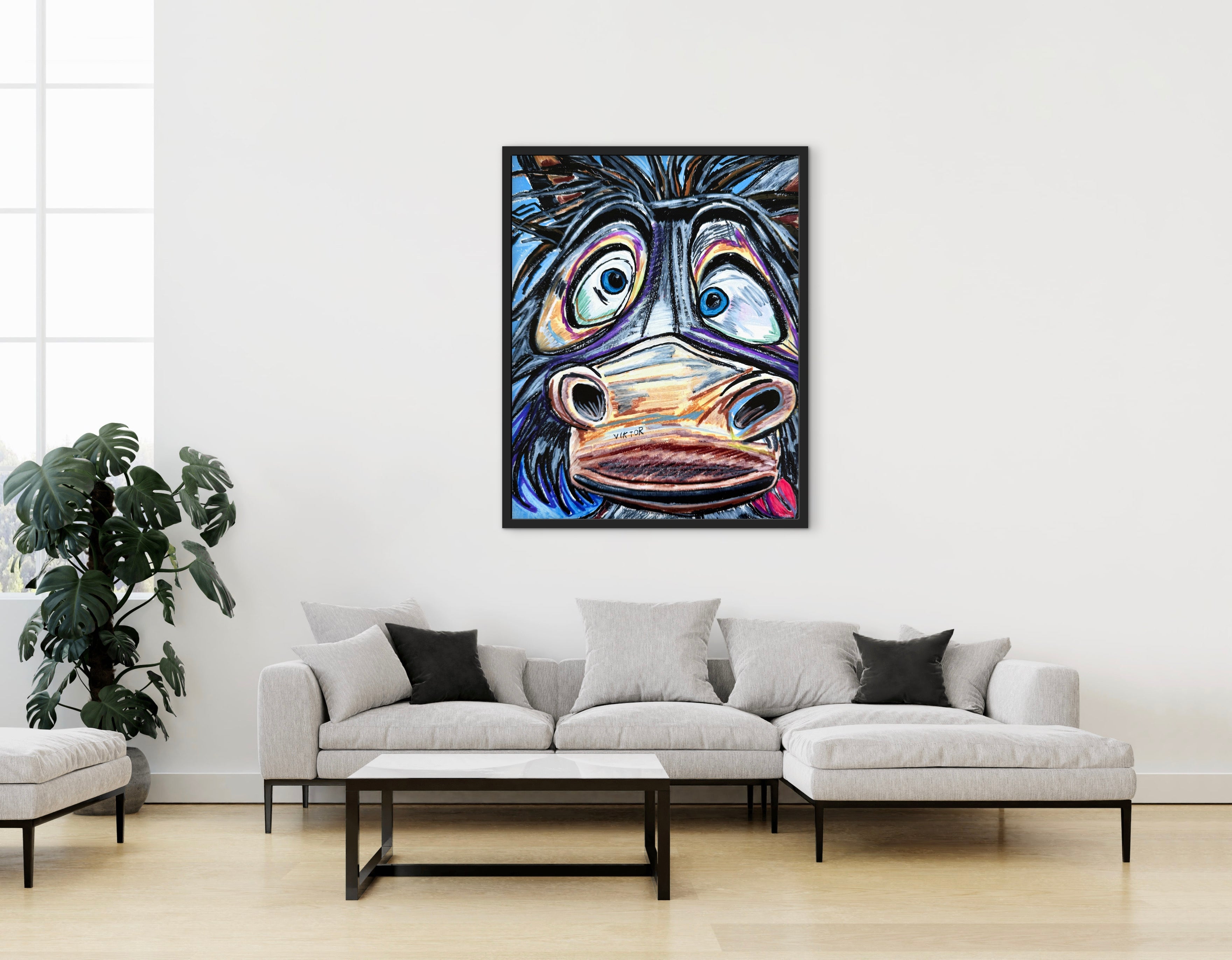 Silly Donkey - Art Prints detail image - Resin Society