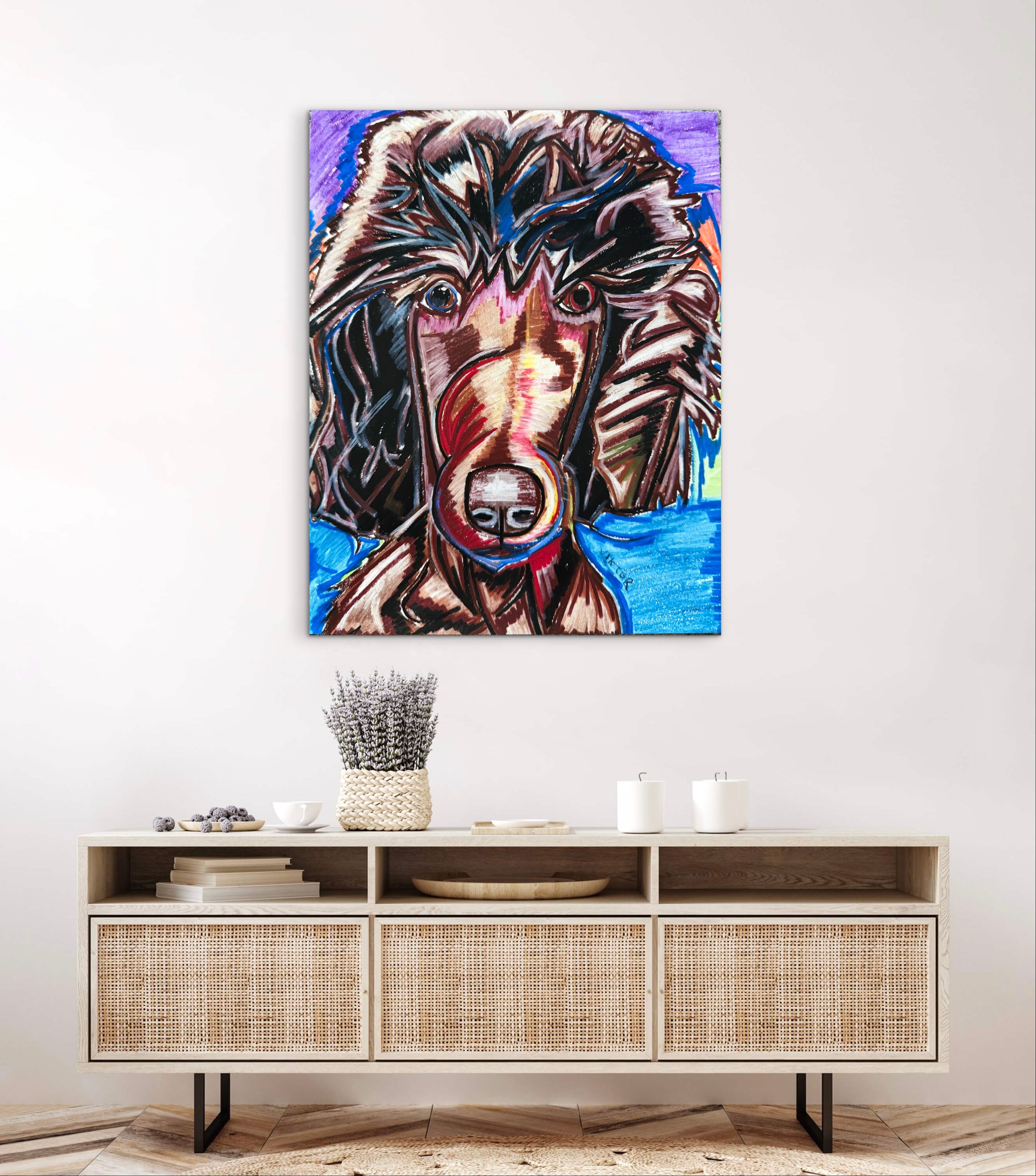Standard Poodle - Art Prints detail image - Resin Society