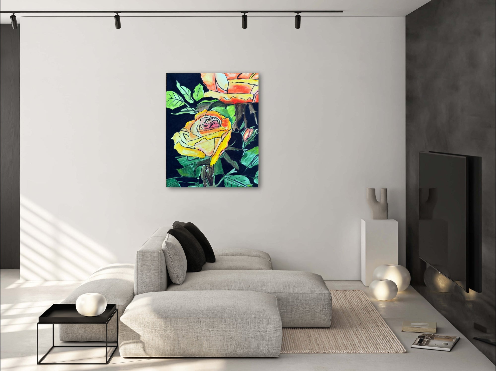 Yellow Roses - Art Prints detail image - Resin Society