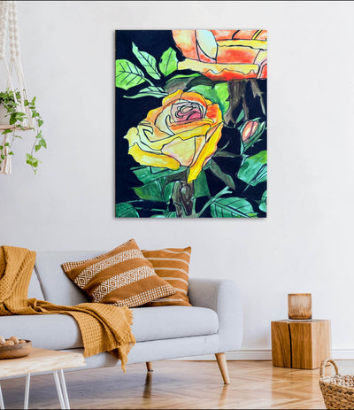 Yellow Roses - Art Prints detail image - Resin Society