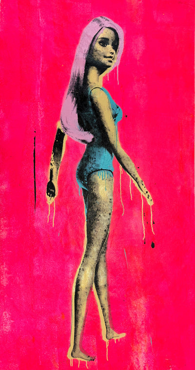 Barbie on Pink by Denis OUCH - main product image for Resin Society