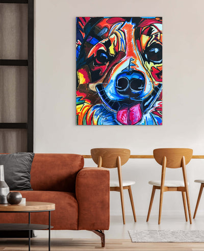 Hazel The Corgi - Art Prints detail image - Resin Society