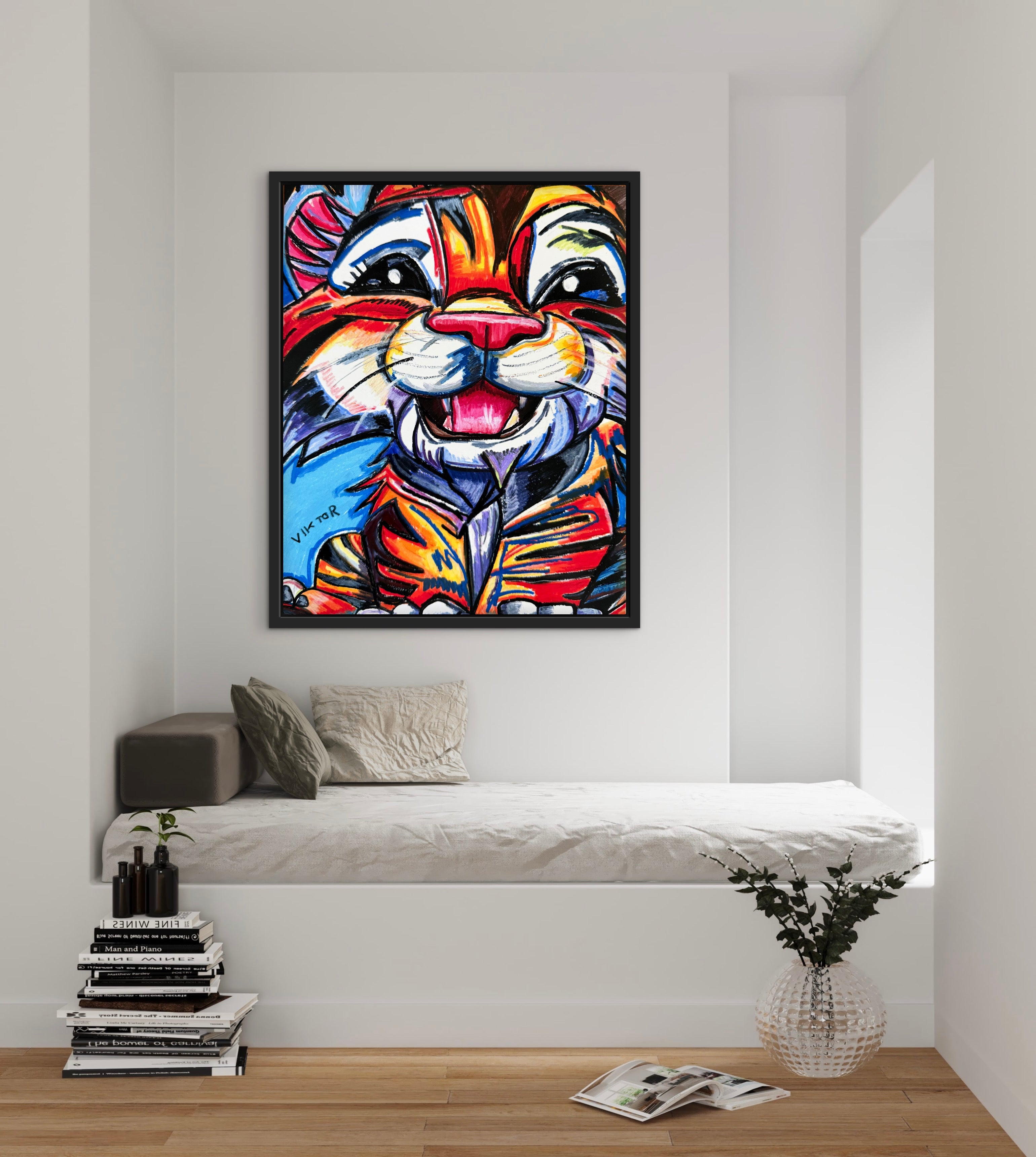 Stripy - Art Prints detail image - Resin Society
