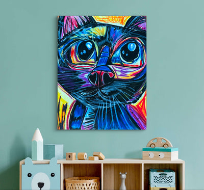 Black Cat - Art Prints detail image - Resin Society