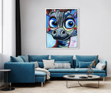 Baby Zebra - Art Prints detail image - Resin Society