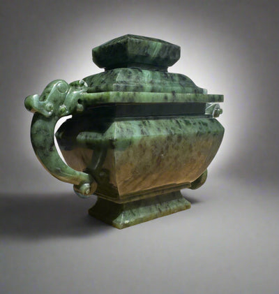 Canadian River Jade Teapot, 6.75" by Jade Mine - product image 2 for Resin Society