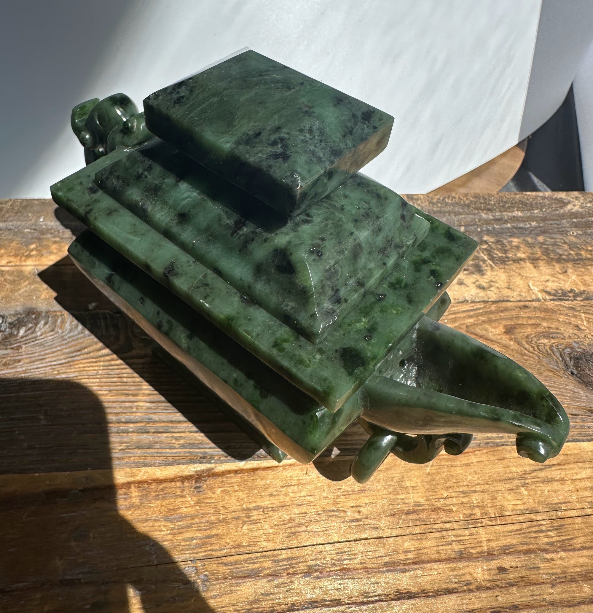 Canadian River Jade Teapot, 6.75" by Jade Mine - product image 6 for Resin Society