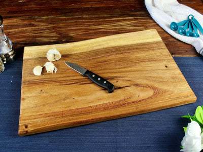 Large Live Edge Square End Board