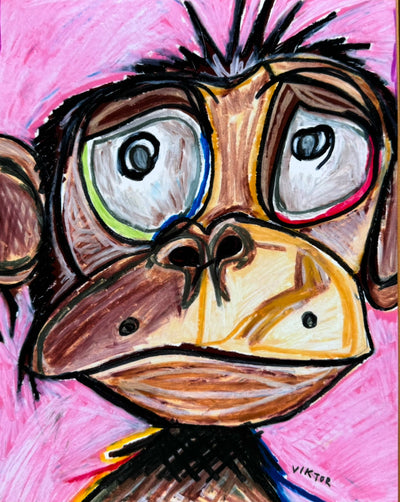 Banana Bandit - Art Prints by Vichy's Art - Resin Society
