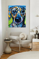 Blue Doxie - Art Prints detail image - Resin Society